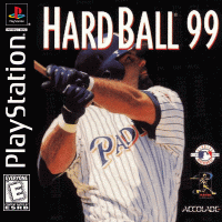 HardBall '99 Playstation US box art